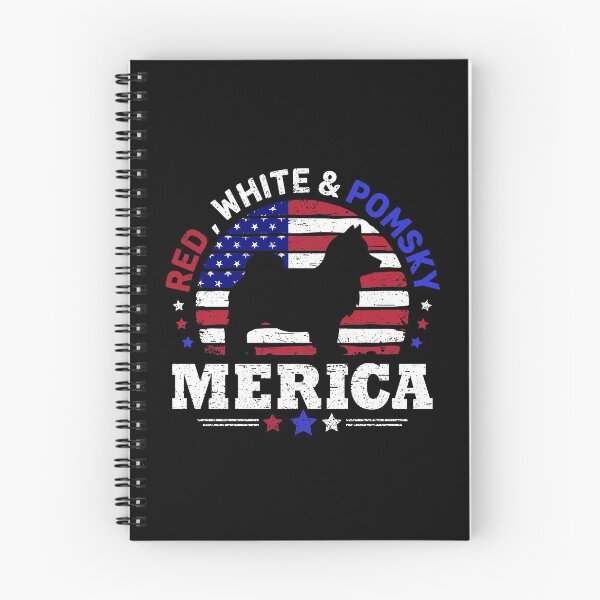 Item preview, Pomsky 4th of July American Flag  designed and sold by rafaeltto.