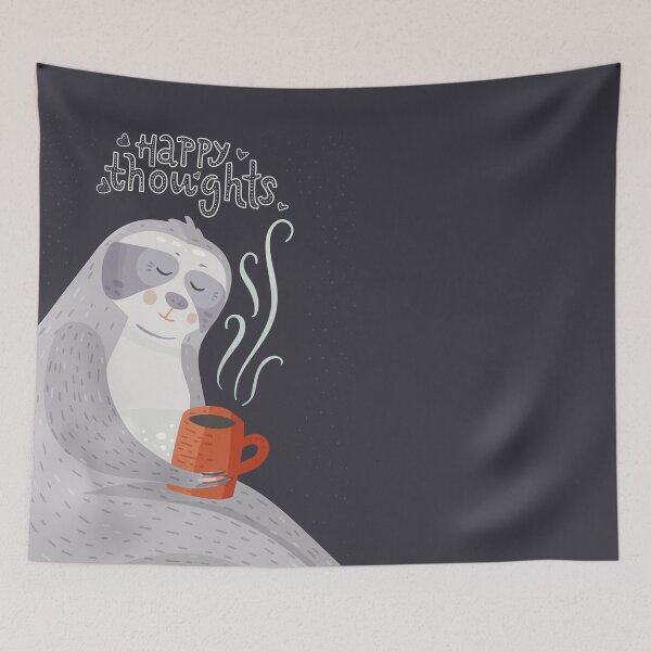 Item preview, Happy Thoughts – Sloth designed and sold by All-Streets.