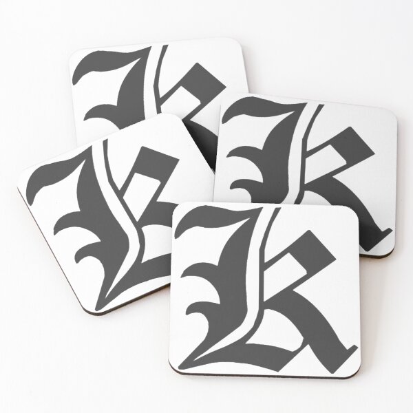 Item preview, K - Letras en inglés antiguo - K designed and sold by VintageTeesNow.