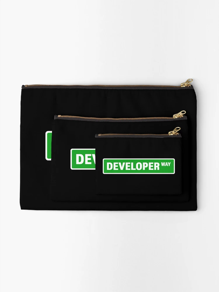 Thumbnail 2 of 4, Zipper Pouch, Developer designed and sold by KeepOnCoding.