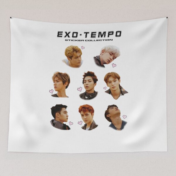 Item preview, Exo-Tempo Sticker Set designed and sold by tablespoon.