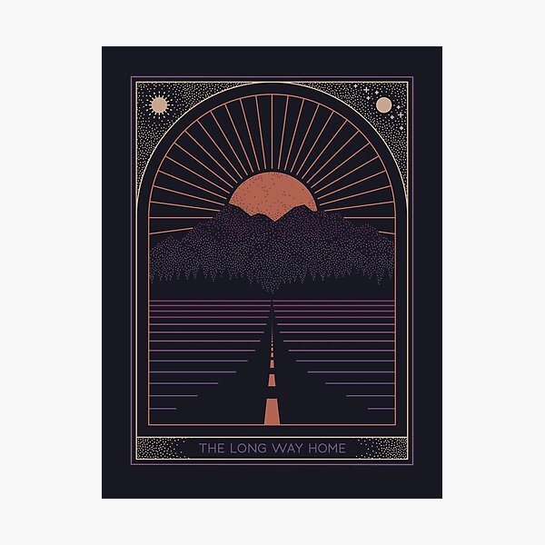 The Long Way Home Photographic Print