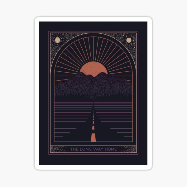 Aperçu de l'œuvre Le long chemin du retour créée et vendue par thepapercrane.