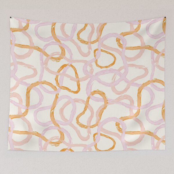 Item preview, Over and under - blush pink designed and sold by vivdesign.