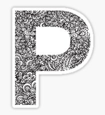P Sticker
