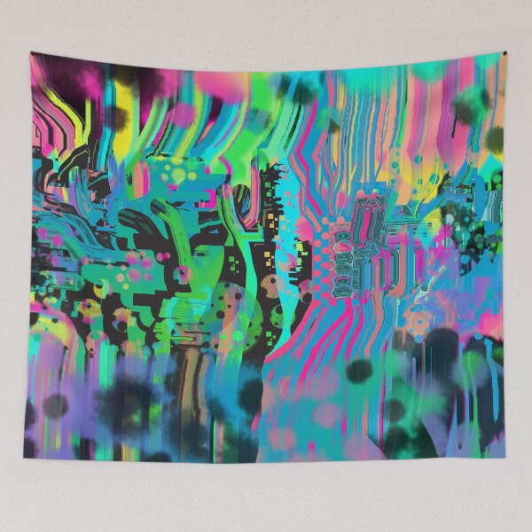 Artikelvorschau, Maximal Fluorescent Glitch Art entworfen und verkauft von vivacandita.