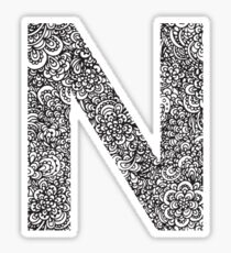 N Sticker