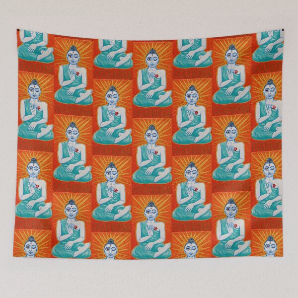 Item preview, OogaBooga Tattooed  Buddha designed and sold by Soozie Wray.