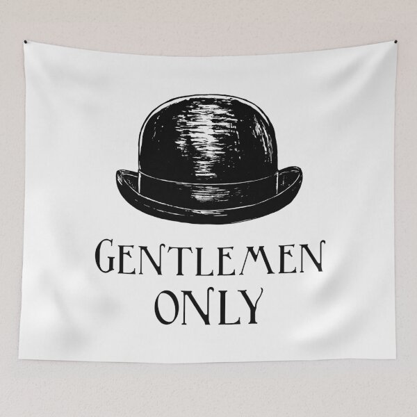Item preview, Gentlemen Only Hat designed and sold by InspiredQuotes.