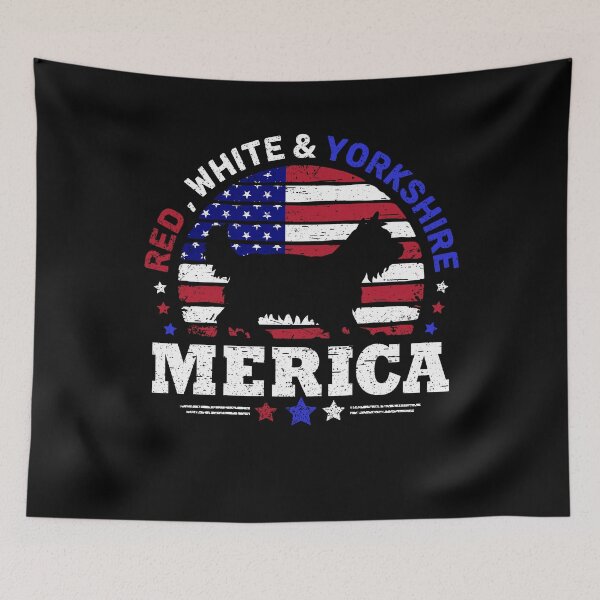 Item preview, Yorkshire 4th of July American Flag  designed and sold by rafaeltto.