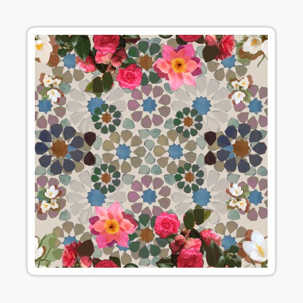 Item preview, Alhambra Blossom designed and sold by Big Fat Arts Gallery.