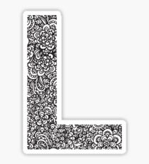 L Sticker