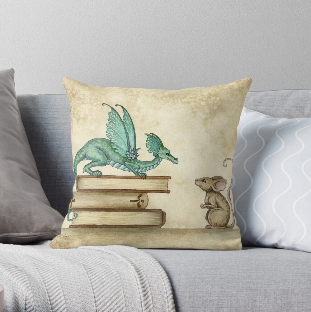Item preview, Throw Pillow designed and sold by AmyBrownArt.