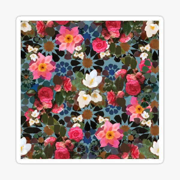 Item preview, Alhambra Dreams New Floral designed and sold by Big Fat Arts Gallery.