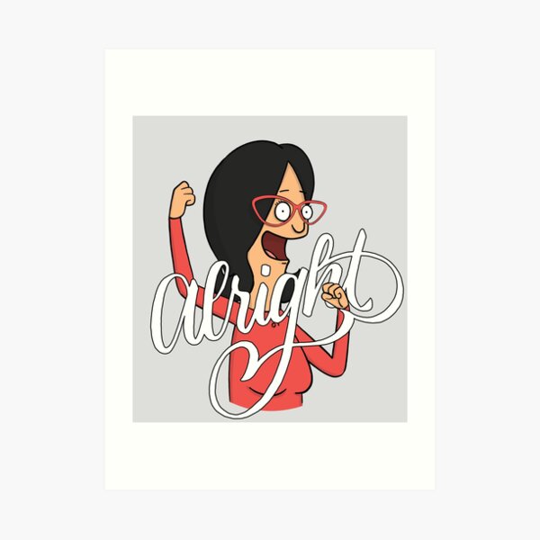Linda Belcher Muy bien Lámina artística
