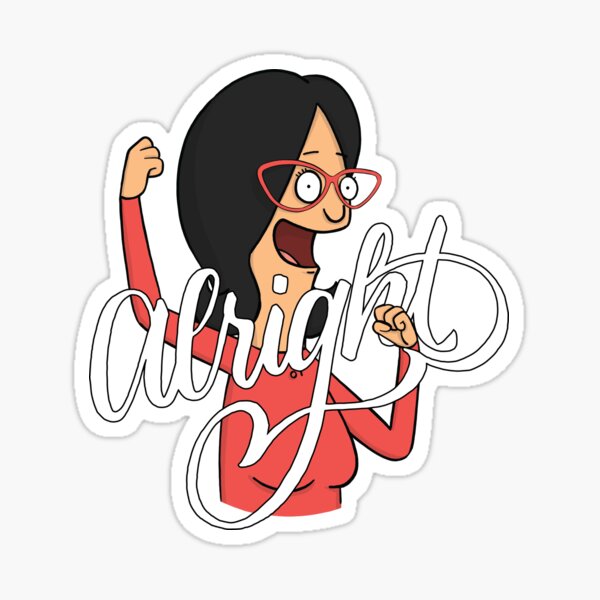 Linda Belcher Muy bien Pegatina