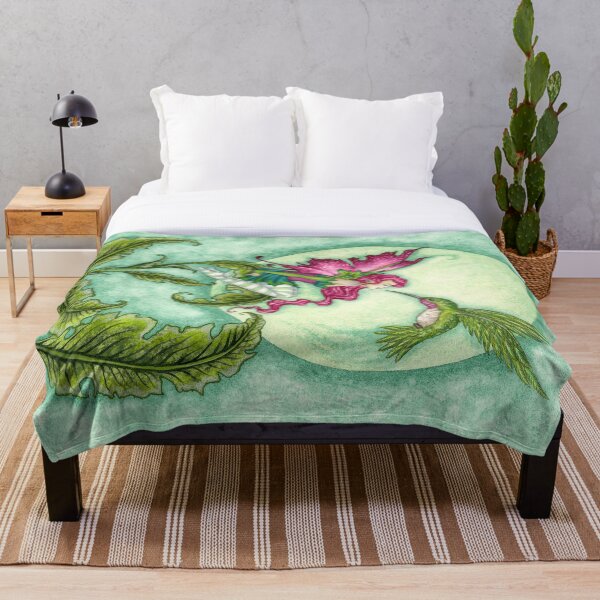 Flirting Throw Blanket