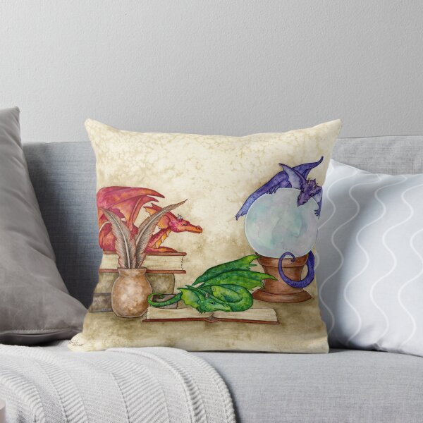 Item preview, Dragons In The Library designed and sold by AmyBrownArt.