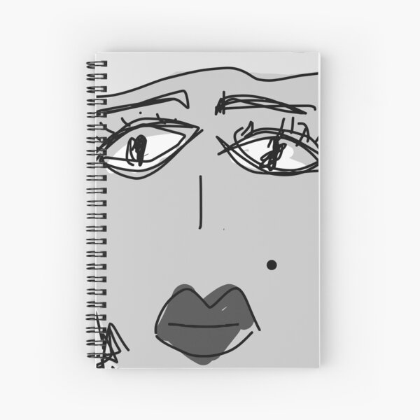 Lady Grey Spiral Notebook