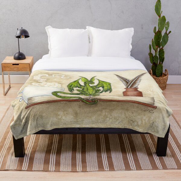 The Scholar Throw Blanket