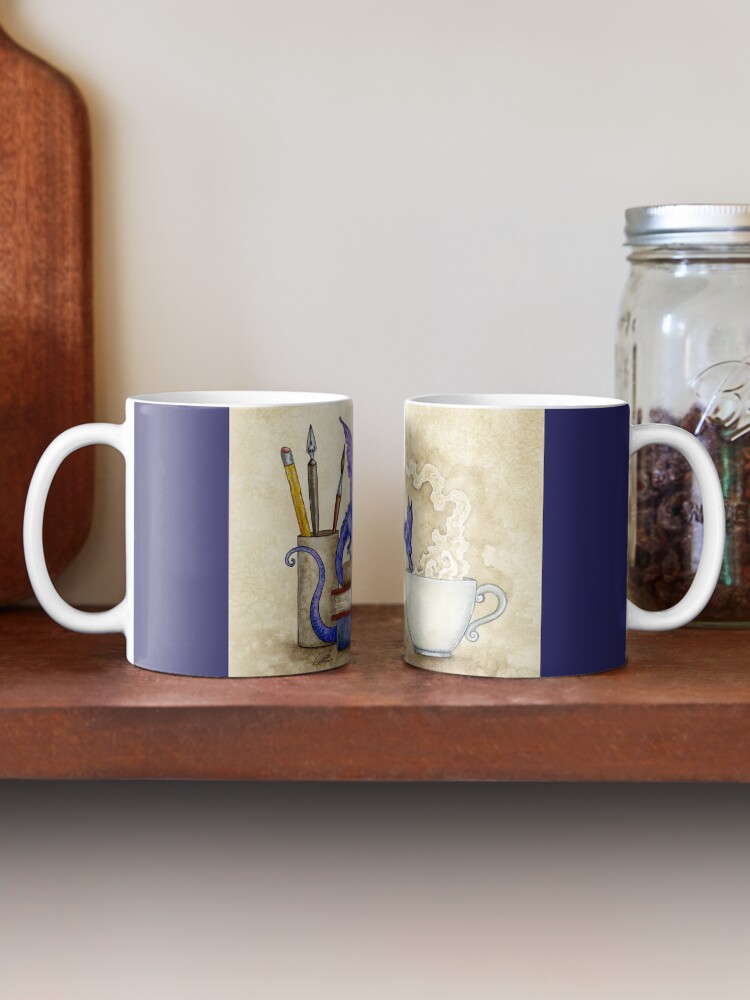 Thumbnail 2 of 6, Coffee Mug, Whats In Here? designed and sold by AmyBrownArt.