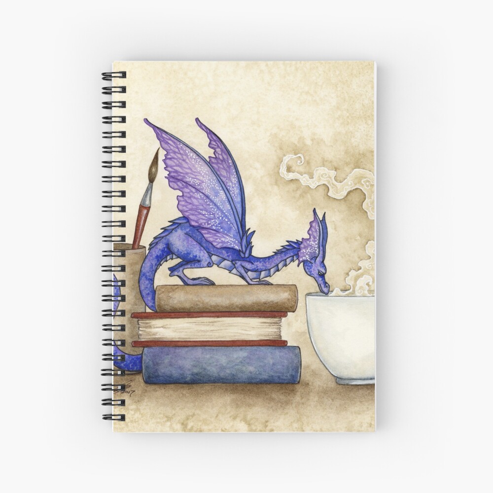 Item preview, Spiral Notebook designed and sold by AmyBrownArt.