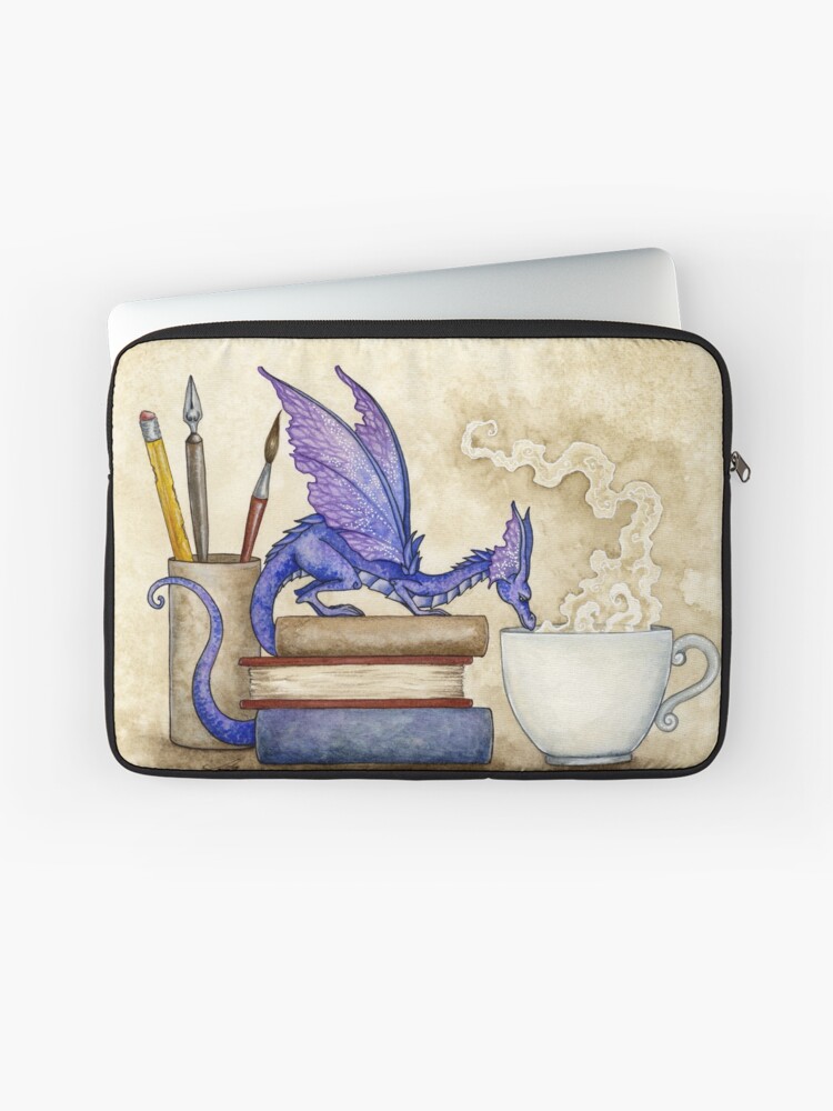 Thumbnail 1 of 2, Laptop Sleeve, Whats In Here? designed and sold by AmyBrownArt.