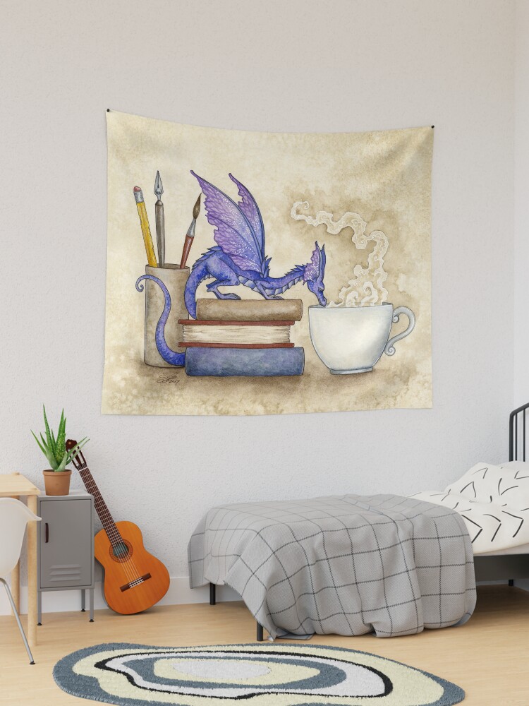 Thumbnail 1 of 3, Tapestry, Whats In Here? designed and sold by AmyBrownArt.