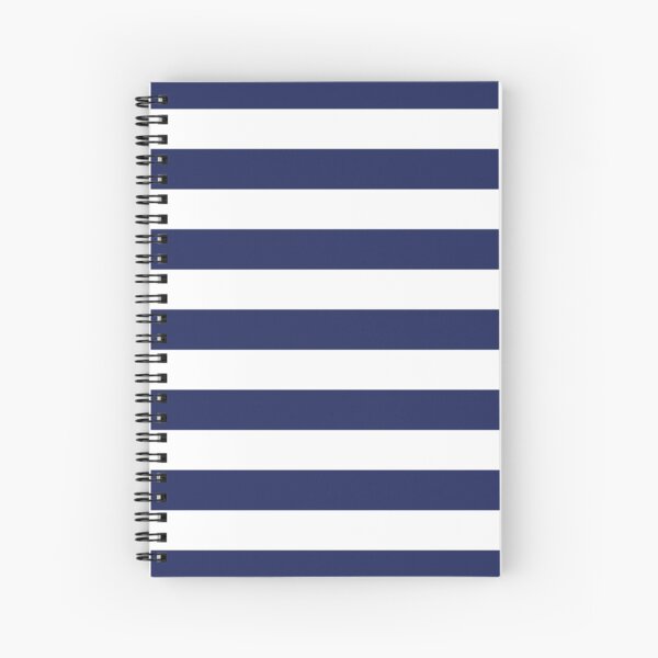 Item preview, Navy Blue and White Stripes designed and sold by Amy Brinkman.