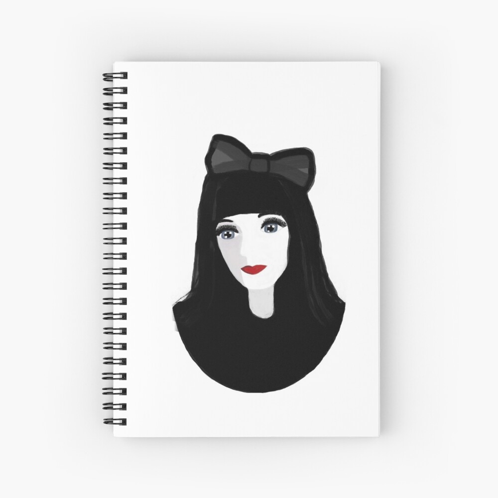 Gothic Lolita Spiral Notebook
