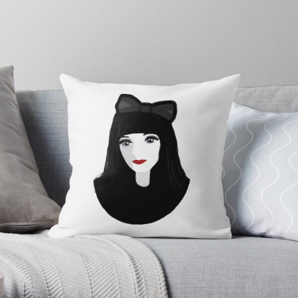 Gothic Lolita Throw Pillow