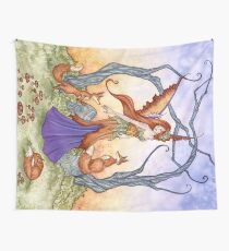 Fox Gathering Tapestry