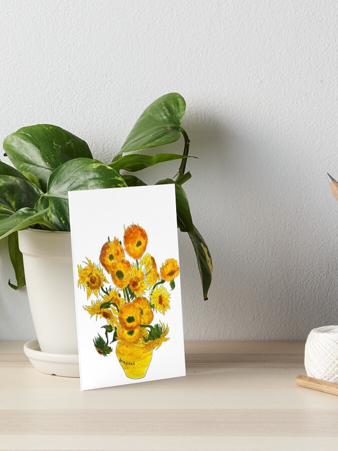 Sunflower Vincent Van Gogh No Background iPhone X Case