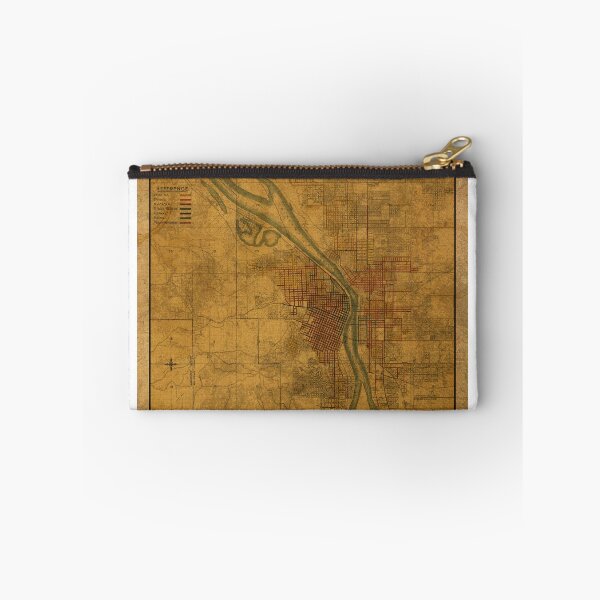 Item preview, Vintage Map of Portland Oregon 1894 designed and sold by map-lover.
