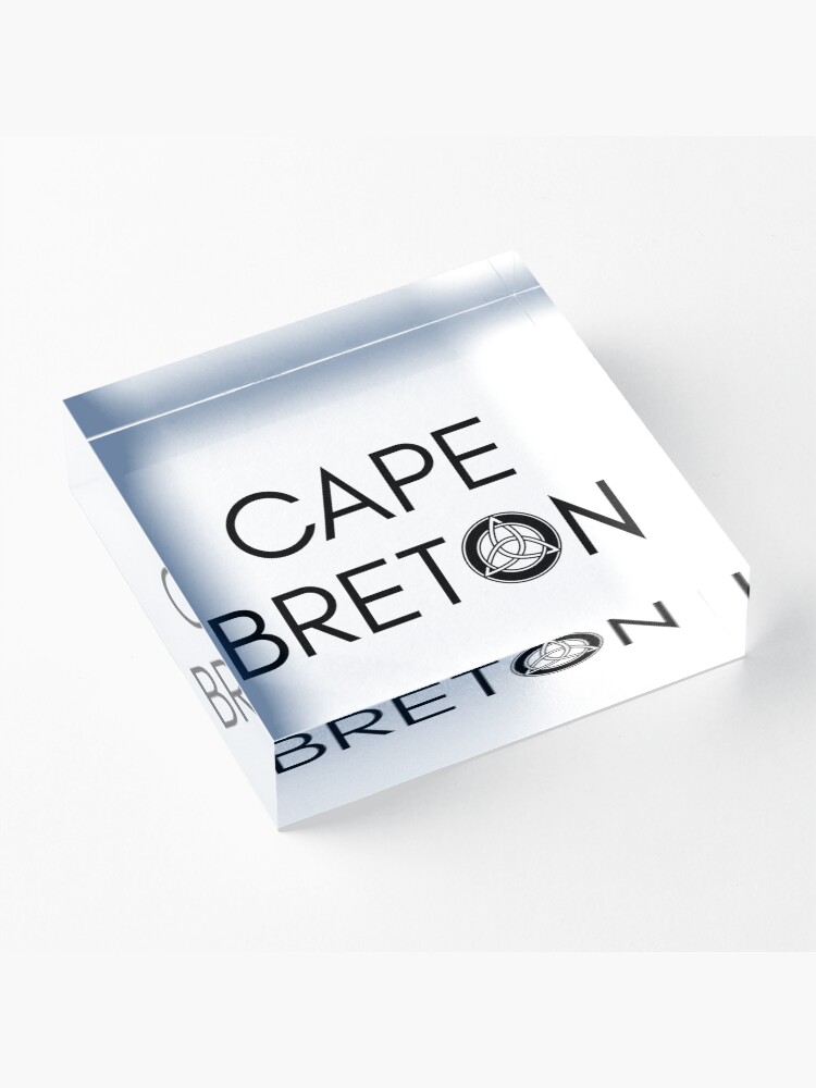 Alternate view of Cape Breton Celtic Knot Acrylic Block