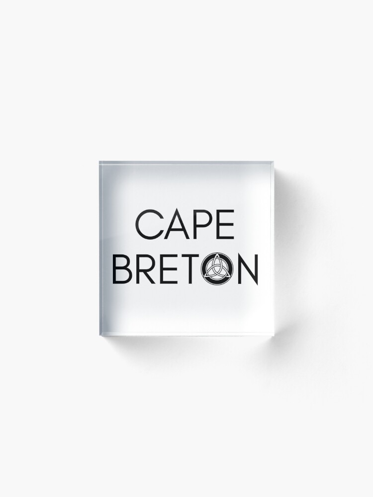 Alternate view of Cape Breton Celtic Knot Acrylic Block