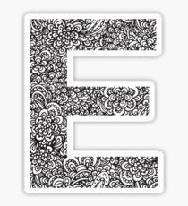 E Sticker