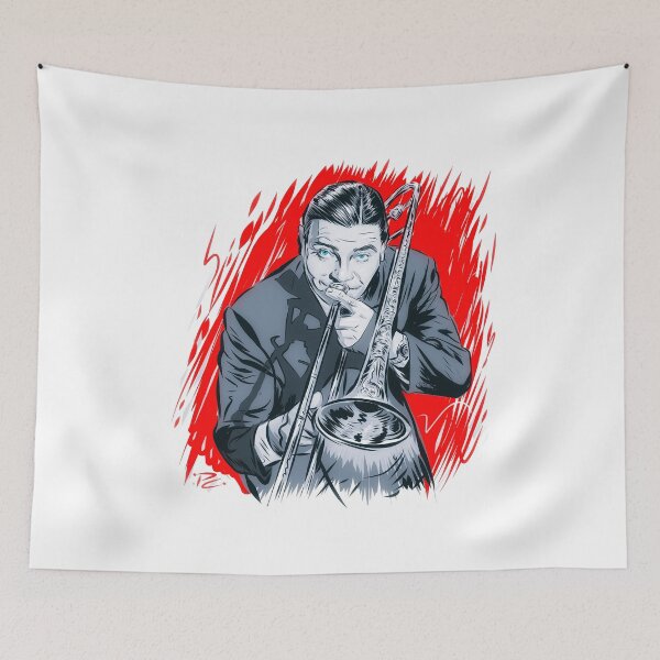 Item preview, Jack Teagarden - An illustration by Paul Cemmick designed and sold by TIGERDAVER.