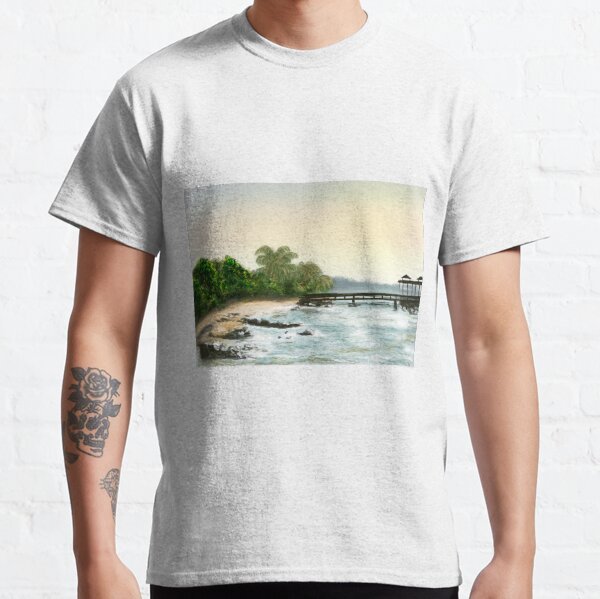 A tropical bay Classic T-Shirt