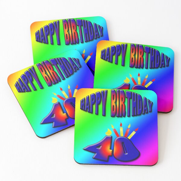 Item preview, 40th birthday designed and sold by Astralia.