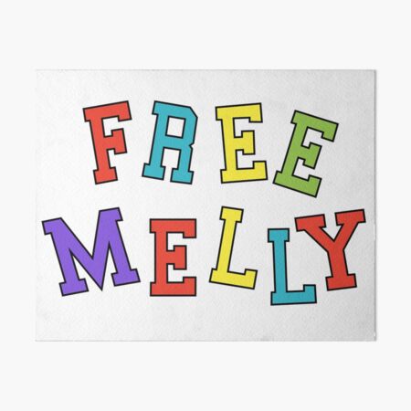 Free Melly Art Board Print
