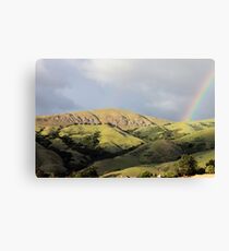 Rainbow over Mission Peak Canvas Print
