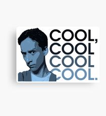 Abed - Cool, cool cool cool. Canvas Print