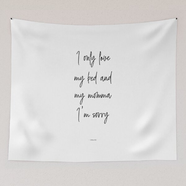 Item preview, Drake Lyrics designed and sold by Naomillustrates.