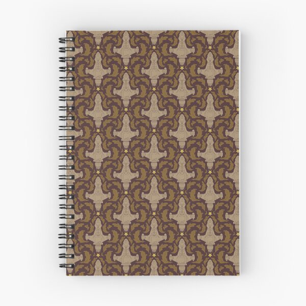 Item preview, Leaf on the Wind Damask designed and sold by vonplatypus.