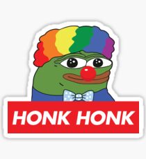Honk Honk Pepe Honkler Pepe Sticker