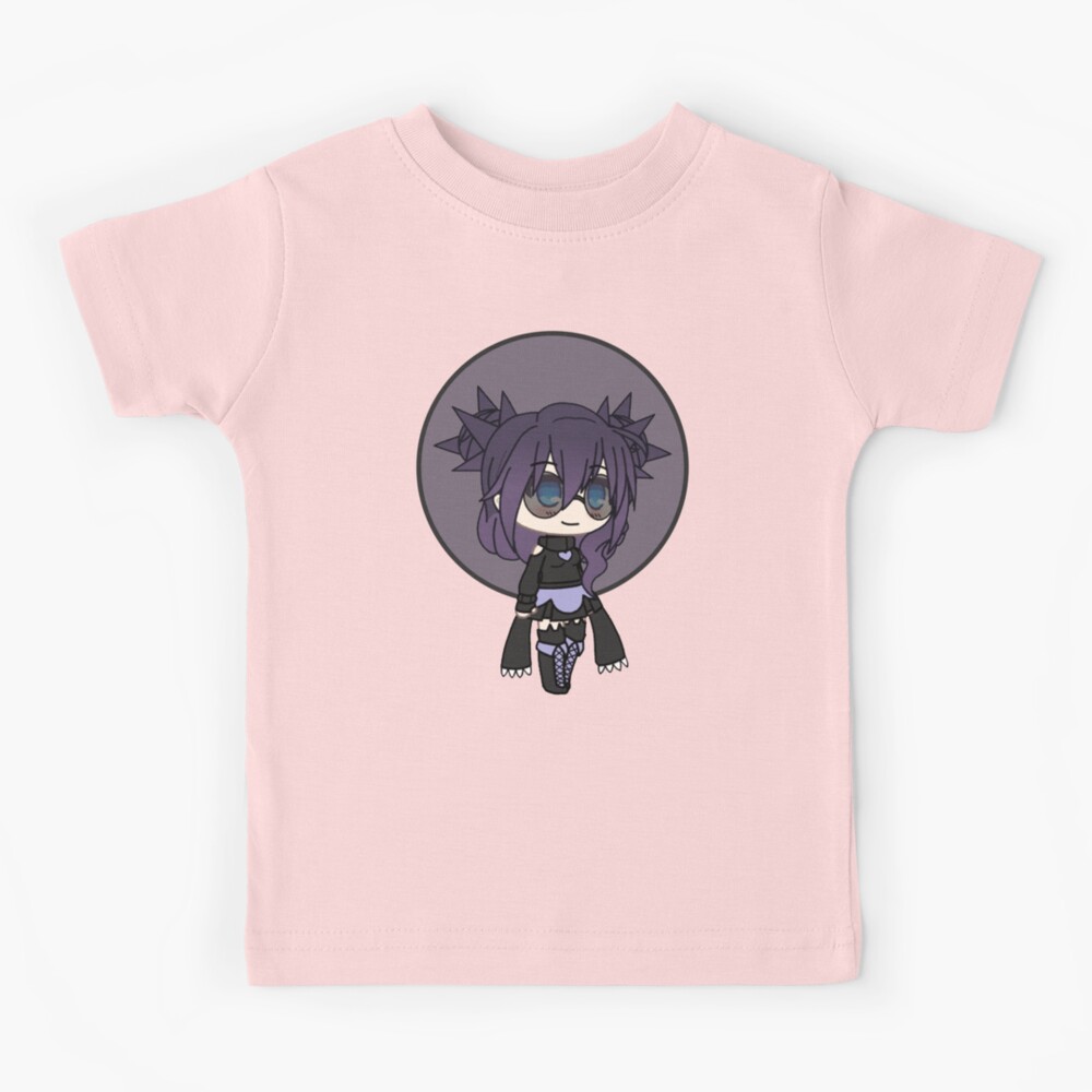 Cute Gacha Girl Foxy Chan Black White Tshirt For Men Women Gacha