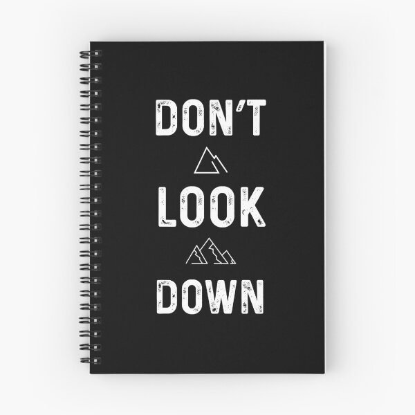 Item preview, Don't Look Down (White) designed and sold by Vuriah-Tee.