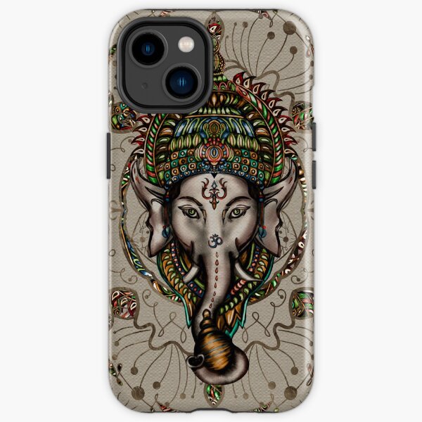 Lord Ganesha - Canvas iPhone Tough Case