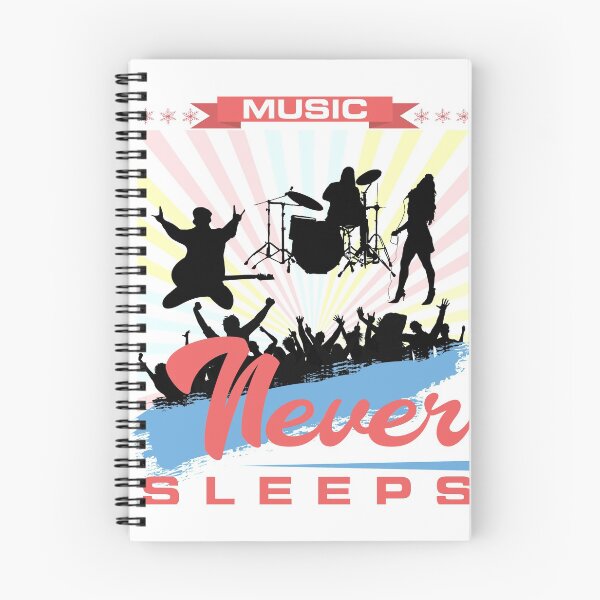 Item preview, Music never sleeps! The music never sleeps! designed and sold by Peter Azeez.